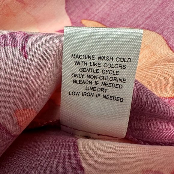 DR 2 Floral Blouse NWOT Size XXL , Fashionable Lghtweigth - Picture 5 of 8